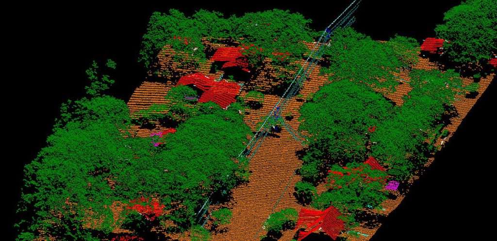 LiDAR vegetation